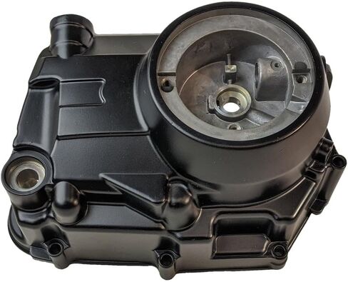 RedCap Right Side Engine Motor Cover (Clutch Cover) - Aluminum Alloy Case for 50cc-125cc Pit Bike ATV QUAD, Lifan Zongshen, Kick Start Dirt Bike - Essential Protection & Functionality (Black) in Saudi Arabia