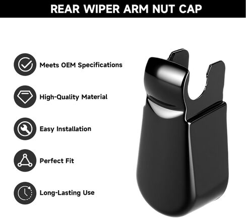 Premium Rear Windshield Wiper Arm Nut Cover Cap for Honda Cr-V 2012-2016 | Weather-Resistant Plastic | Replaces 76721-T0A-003 in Saudi Arabia