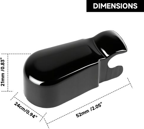 Premium Rear Windshield Wiper Arm Nut Cover Cap for Honda Cr-V 2012-2016 | Weather-Resistant Plastic | Replaces 76721-T0A-003 in Saudi Arabia