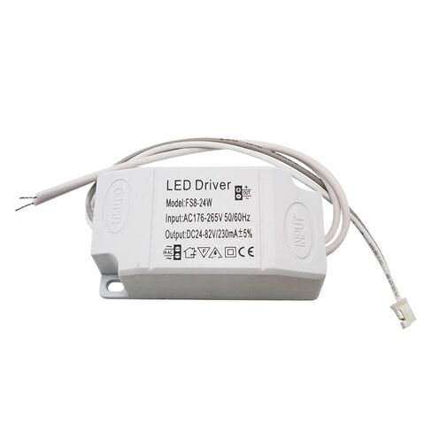 1pcs 8-24W LED Constant Current Driver 230mA DC Output Power Supply 176-265V AC Input Lighting Transformer in Saudi Arabia