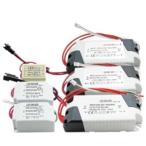 1pcs 220V LED Constant Current Driver 1-3W 4-7W 7-12W 12-18W 26-36W 37-50W Power Supply Output 300mA 240mA(7-12w) in Saudi Arabia