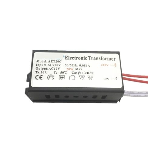 1 قطعة 20 واط LED محول إلكتروني LED سائق التيار الكهربائي AC220V إلى AC12V ل 12 فولت MR11 MR16 G4 LED مصباح in Saudi Arabia
