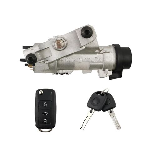 4B0905851P Ignition Lock Cylinder Assembly with Key Shells Compatible with 2006-2010 Beetle/2003-2010 Beetle Convertible/1999-2004 Golf/1999-2005 Jetta/2001-2004 Jetta Wagon in Saudi Arabia