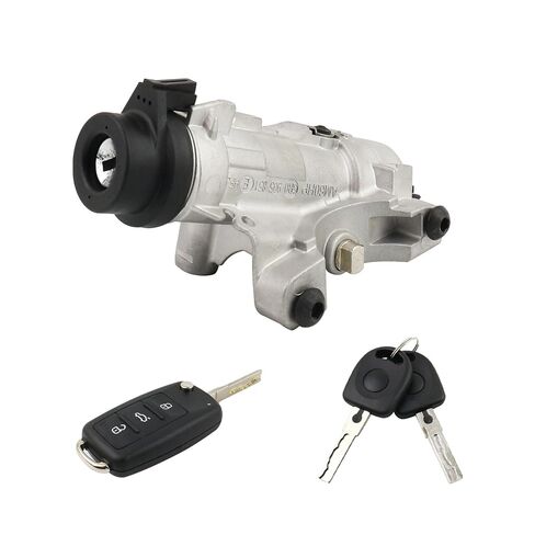 4B0905851P Ignition Lock Cylinder Assembly with Key Shells Compatible with 2006-2010 Beetle/2003-2010 Beetle Convertible/1999-2004 Golf/1999-2005 Jetta/2001-2004 Jetta Wagon in Saudi Arabia