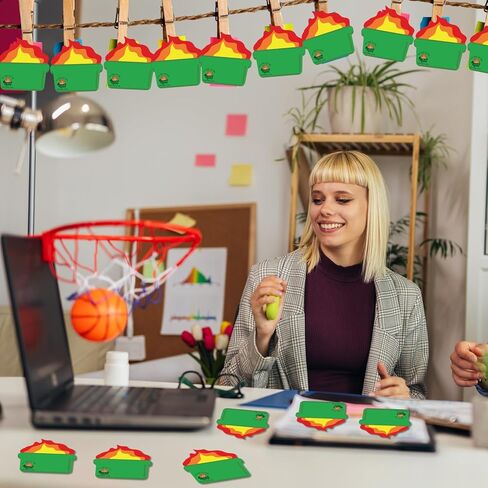 12 Pcs Dumpster Fire Post it Notes Employee Appreciation Gifts Notepads Funny Office Decor Everything is Fine Paper Pads Reminders Memos for Coworker Teacher Staff Friends in Saudi Arabia