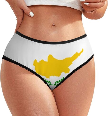 ملابس داخلية نسائية من Zakqeik Virgin Lslands-flag ذات أرجل عالية ناعمة in Kuwait