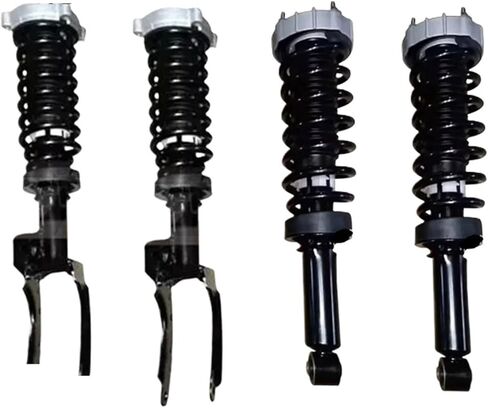 4x Front Rear Shock Absorber Compatible For VW Touareg 7L Porsche Cayenne 955 9PA 2003-2010 Suspension Strut Coil Spring Assembly in Saudi Arabia