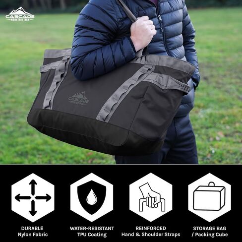 حقيبة كتف كبيرة من كاسكيد ماونتن تيك مع حقيبة كتف للسفر والعمل وصالة الألعاب الرياضية in Kuwait