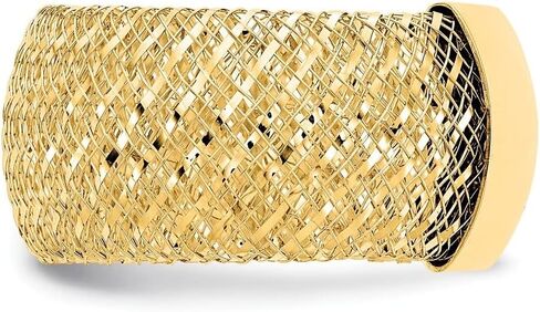14K Yellow Gold Stretch Ring in Saudi Arabia