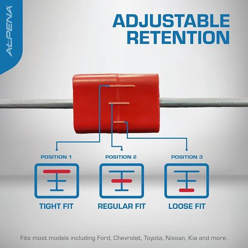 أغطية عجلات المركبات من Alpena Austin، أغطية حواف فاخرة مصنوعة في أوروبا مع نظام احتفاظ ثلاثي الخطوات، أغطية محور متينة تناسب معظم العجلات الفولاذية، مجموعة من 4 قطع، 15 بوصة، فضي وأسود in Kuwait