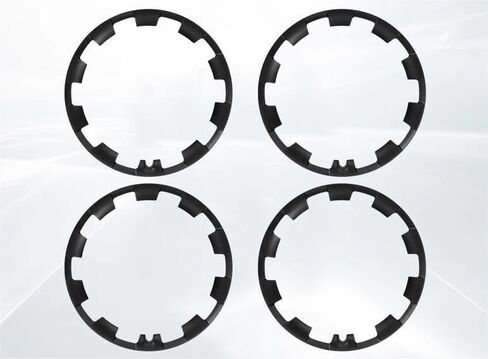 20inch Hub Ring Protection Wheel Cover Design for Tesla Model Y 2020-2024 Hight Performance Protective Full Rim Cover Accessorie (Black) in Saudi Arabia