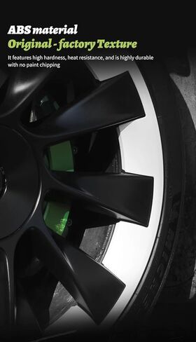 20inch Hub Ring Protection Wheel Cover Design for Tesla Model Y 2020-2024 Hight Performance Protective Full Rim Cover Accessorie (Black) in Saudi Arabia