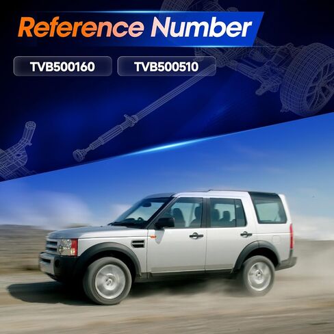 938-315 مجموعة عمود الدفع الأمامي لعمود الدفع [4WD، ناقل حركة أوتوماتيكي] مناسب لسيارة Land Rover LR3 2005-2009| لاند روفر إل آر 4 2010-2016| لاند روفر رينج روفر 2006-2018، OE TVB500510، TVB500160 in Saudi Arabia