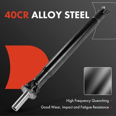 A-Premium Rear Complete Drive Shaft Prop Shaft Driveshaft Assembly Compatible with GMC Yukon 2001-2002, AWD, Automatic Transmission, Replace # 15064595 in Saudi Arabia