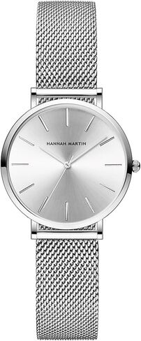 Gold Watches for Women Classic Round Dial Analog Quartz Wristwatch Waterproof Stainless Steel Bracelet Watch in Saudi Arabia