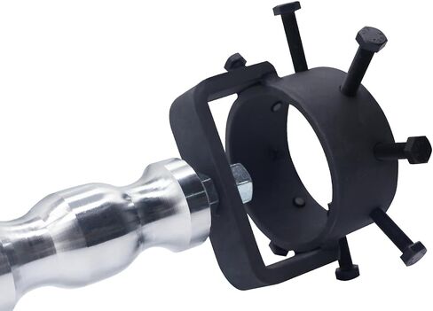 أداة إزالة محور السيرة الذاتية لمركبات ATV وUTV، أداة سحب محور السيرة الذاتية شديدة التحمل مع مطرقة منزلقة 3.8 رطل، مجموعة أدوات إزالة عمود الإدارة المعالجة بالحرارة in Kuwait