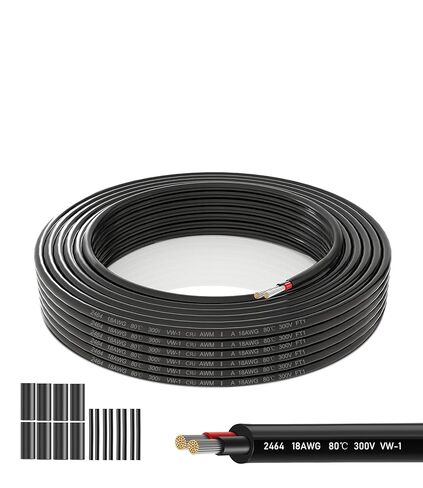 سلك كهربائي 20 مقياس 3 موصل 20/3AWG 82.02FT كابل جهد منخفض - قلب مجدول من النحاس المعلب مع عزل PVC لتركيبات إضاءة شريط LED، وتسخير الأسلاك البحرية للسيارات in Kuwait
