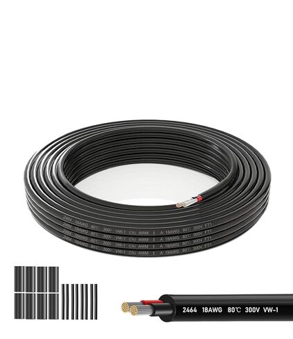 سلك كهربائي 20 مقياس 3 موصل 20/3AWG 82.02FT كابل جهد منخفض - قلب مجدول من النحاس المعلب مع عزل PVC لتركيبات إضاءة شريط LED، وتسخير الأسلاك البحرية للسيارات in Kuwait