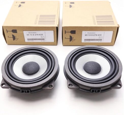 4.5 Inch Car Door Midrange Speaker Compatible with BMW G01 G05 G20 G30 F20 F25 F30 F34 F39 F46 F48 F92 Sound Horn Music Accessories Speakers in Kuwait