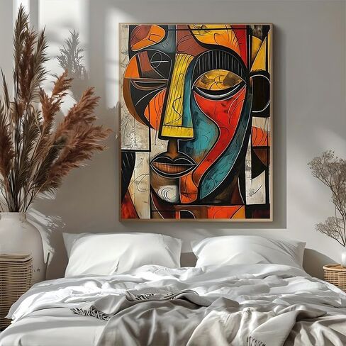 1pc Classic retro paintings in art decoration, abstract wall art, suitable for living rooms and bedrooms, and decorations suitable for all seasons. (Note: photo frame not included), 11.81x17.72in in Saudi Arabia