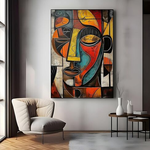 1pc Classic retro paintings in art decoration, abstract wall art, suitable for living rooms and bedrooms, and decorations suitable for all seasons. (Note: photo frame not included), 11.81x17.72in in Saudi Arabia