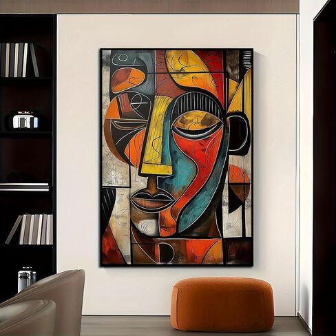 1pc Classic retro paintings in art decoration, abstract wall art, suitable for living rooms and bedrooms, and decorations suitable for all seasons. (Note: photo frame not included), 11.81x17.72in in Saudi Arabia