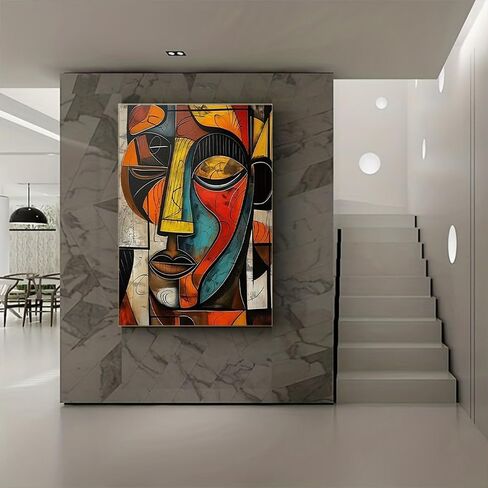1pc Classic retro paintings in art decoration, abstract wall art, suitable for living rooms and bedrooms, and decorations suitable for all seasons. (Note: photo frame not included), 11.81x17.72in in Saudi Arabia