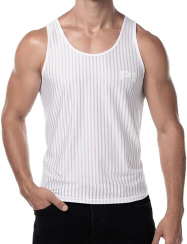 PUMP! Tank Men's Athletic Tank Top| Breathable Mesh Workout Tank| Moisture-Wicking| Contoured Fit and Versatile Styling in Kuwait