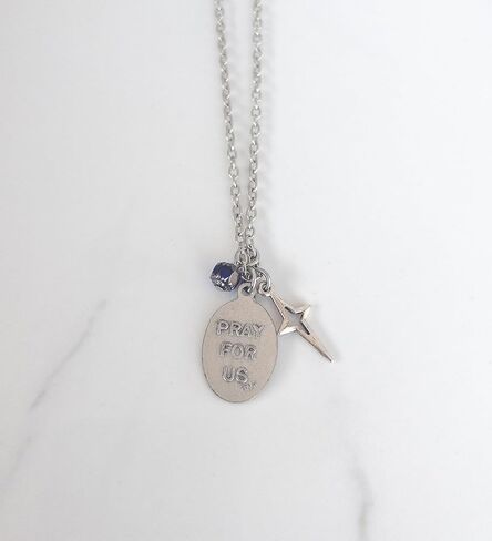 Stella Maris Medal Necklace – Our Lady Star of the Sea Medal - Catholic Virgin Mary Jewelry – Gift for Mom in Saudi Arabia