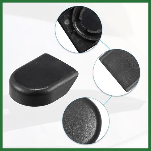 Motoforti Rear Windshield Wiper Arm Nut Cover Cap Fit for Toyota Rav4 Tacoma - Pack of 1 Black Long-lasting in Saudi Arabia