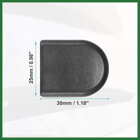 Motoforti Rear Windshield Wiper Arm Nut Cover Cap Fit for Toyota Rav4 Tacoma - Pack of 1 Black Long-lasting in Saudi Arabia