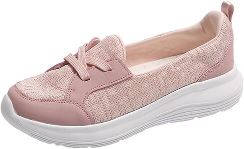 Women Comfy Orthopedic Walking Shoes 2025 New Breathable Slip On Arch Support Non-Slip Sneakers Loafers Flats Comfort Wide Width Fit Slip-Ins Boat Shoes on Casual Soft Sole Low Top in Saudi Arabia