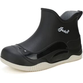 Short Rain Boots for Women Waterproof, Women's Ankle Rubber Boot for Garden Farm Lightweight Fashion in Kuwait