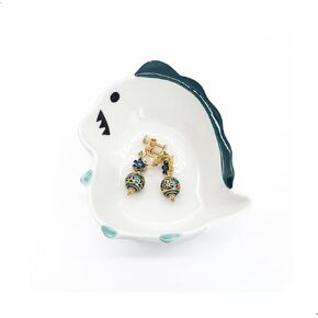 صينية مجوهرات على شكل خاتم بطة لطيفة لهدايا الفتيات المراهقات، صينية حلية صغيرة من السيراميك لطبق الزينة لأقراط الخواتم in Kuwait