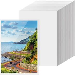 200 Pack 3.5x5 Photo Sleeves, No Holes Archival Quality Sheet Protectors Clear Top Loading Page Protectors Waterproof Soft Plastic Sleeve for Photos Postcards Pictures Art Prints Recipe Cards in Kuwait