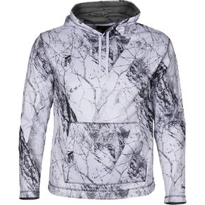 Gamehide Snow Camo Fleece Midweight Hooded Sweatshirt in Saudi Arabia