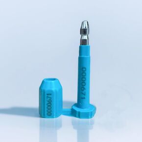 ZWY Bolt Seal Shipping Seal with Print Progressive Numbering for Cargo Containers and Truck Trailers, Cargo Container Seals Yellow 100PCS in Saudi Arabia