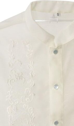 Boys' Jusilyn Full-Open Barong Tagalog 001 in Saudi Arabia