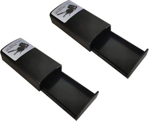 Magnetic Key Box Hide a Key Outside Strong Magnet Spare Key Hider Secret Key Holder Under Car for Car Home Garage Office Safe Emergency Key Case in Saudi Arabia
