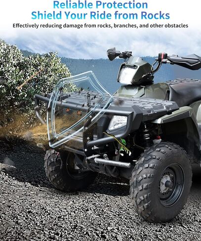 Front Bumper Guard with Light Bar Bracket for Polaris Sportsman 450 500 600 700 800 2005-2010 Accessories, Combined Heavy Duty Steel Front Brush Guard Protector in Saudi Arabia