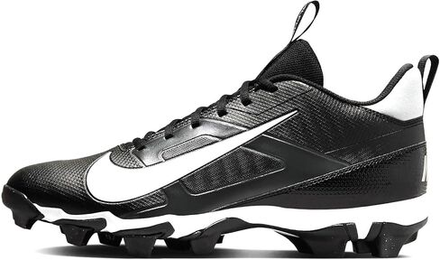 Nike Alpha Menace 4 Shark Football Cleats (FN0028-600, University Red/Metallic Silver/Team Red/White) Size 13 in Saudi Arabia