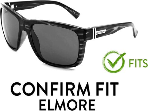 Apex Lenses Polarized Replacement Lenses for Von Zipper Elmore Sunglasses in Saudi Arabia