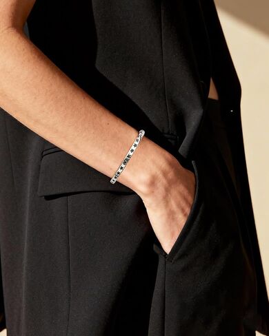 925 Sterling Silver Star Cuff Bracelet for Women Boho Vintage Twist Open Bangle Bracelet for Y2k Jewelry in Saudi Arabia