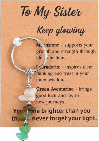Sister Gifts From Sisters Birthday Gifts Crystal Sister Keychain for Her Women for Christmas Birthday Mother’s Day in Saudi Arabia