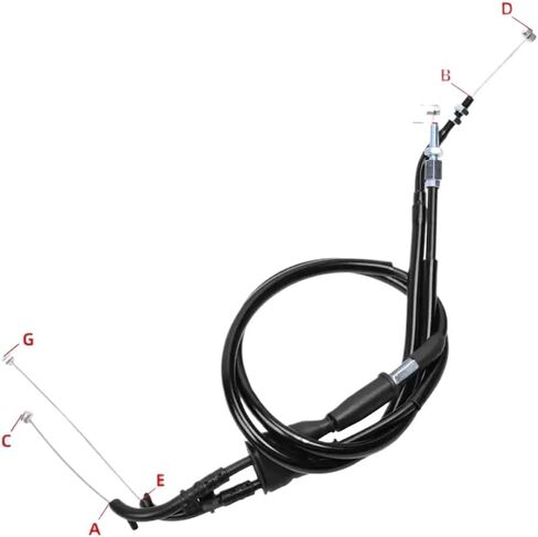 خنق سلك عودة الوقود متوافق مع 4XV-26302-01-00 1998-2001 5PW-26302-00-00 2002-2003 in Kuwait