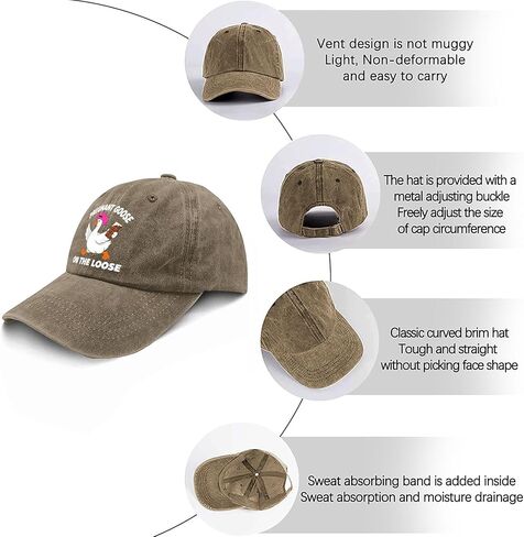 Pregnant Gooses On The Loose Hat for Boyfriends Trendy Washed Distressed in Saudi Arabia