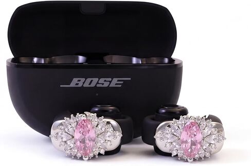 Clip On Earbuds Earrings for Bose Headphone - No Earbuds, Earring Headphones for Women, Accessory Jewelry for Bose Earphone in Saudi Arabia