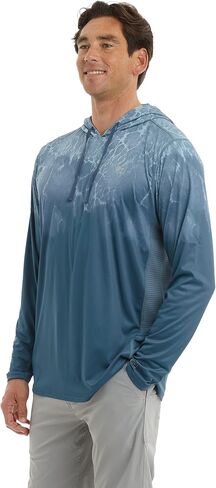 قميص صيد بقلنسوة للرجال من PELAGIC Apparel in Saudi Arabia