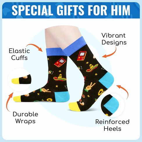 HAPPYPOP Big Brother Gift - Big Bro Socks for Men, Funny Birthday Christmas Gifts for Older Brother in Saudi Arabia