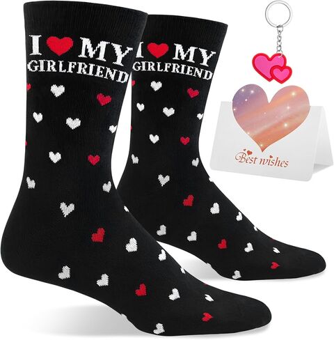 Valentine's Day Gifts For Boyfriend Husband Funny Cool Socks for Christmas Anniversary Birthday in Kuwait